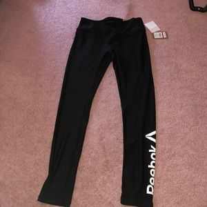 NWT Black Reebok workout leggings